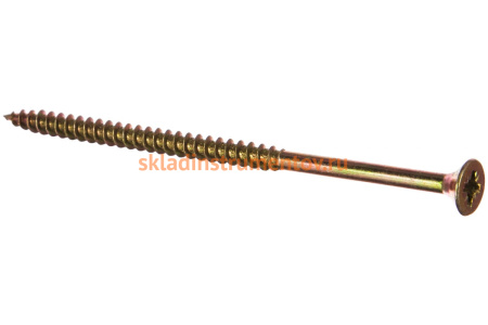 Универсальные саморезы СУ-Ж ЗУБР, 120 х 6.0 мм, 4 шт, желтый цинк, 300396-60-120