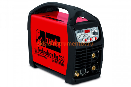 Сварочный аппарат TELWIN TECHNOLOGY TIG 230 DC-HF/LIFT VRD 230V 816040