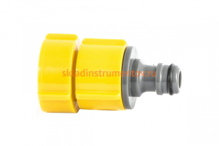 Адаптер пластмассовый, 1/2"-3/4"-1", внутренняя резьба, LUXE PALISAD 66470