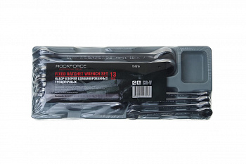 Набор комбинированных трещоточных ключей ROCKFORCE 13пр. в лотке RF-T51310