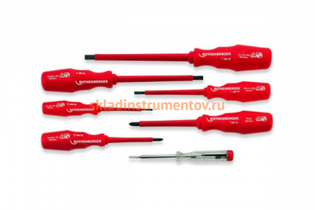 Набор отверток VDE 7шт Rothenberger 323126