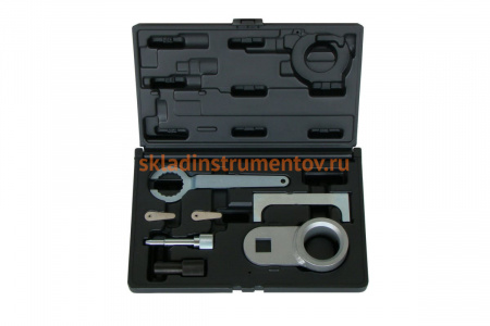 Набор для временной фиксации валов двигателей VW/LT,D,SDI,TDI при ремонтных работах 6 предметов FORCE 906G6