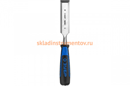 Стамеска-долото с двухкомпонентной рукояткой ЗУБР Ударник 18мм 18097-18_z01