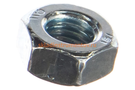 Гайка ЗУБР ГОСТ 5927-70, M8, 10 шт, кл. пр. 6, оцинкованная, 303556-08