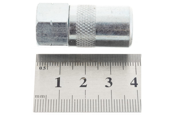 Штуцер 4-х лепестковый HC/12/4/B Heavy Duty (690 атм; 1/8") для смазочных шприцев GROZ GR43520