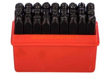 Буквенные клейма № 5 (латинский шрифт, сталь) GRIFF g111045