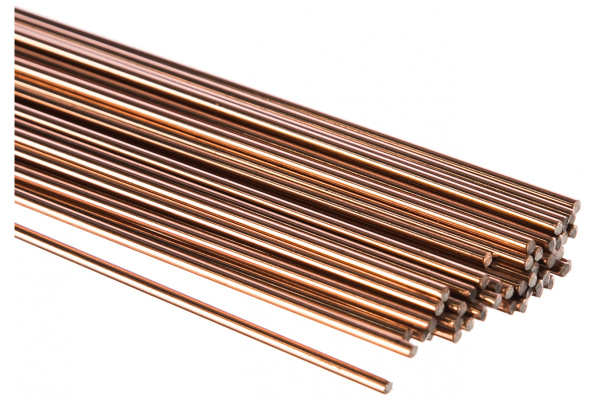 Прутки омедненные TIG ER70S-6 (2 мм; 1000 мм; 2 кг) КЕДР 8012850