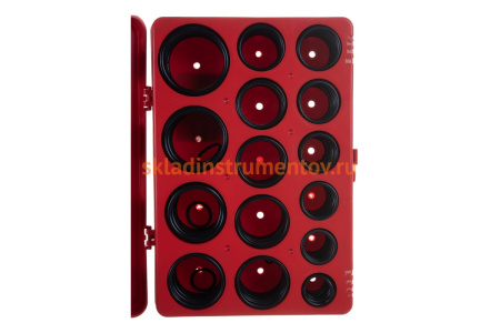 Набор резиновых уплотнительных прокладок СИБРТЕХ D 7 - 53 мм 406 предметов 47597