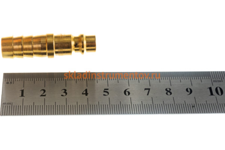 Штуцер елочка 12 мм для быстроразъема ROCKFORCE RF-SE2-5PH