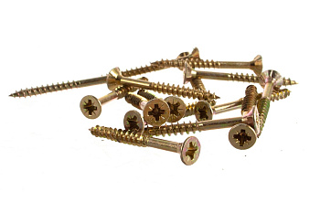 Универсальные шурупы для дерева, ДСП, ДВП Зубр хроматированные, PZ, 4,0x40мм, ТФ1, 300 штук 4-300401-40-040