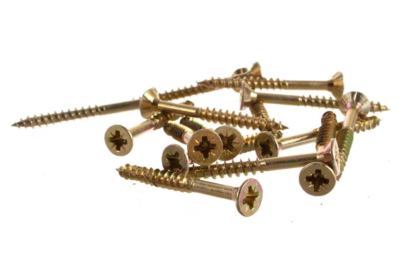 Универсальные шурупы для дерева, ДСП, ДВП Зубр хроматированные, PZ, 4,0x40мм, ТФ1, 300 штук 4-300401-40-040