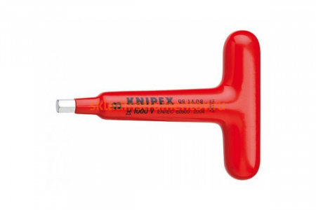 Отвертка для винтов с T-образной ручкой профиль внутренний шестигранник KNIPEX KN-981408