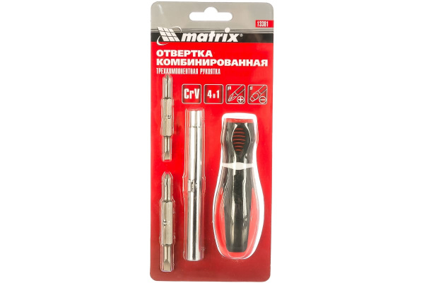 Комбинированная отвертка SL5.0/Ph1, SL6.0/Ph2, CrV MATRIX Era 13381