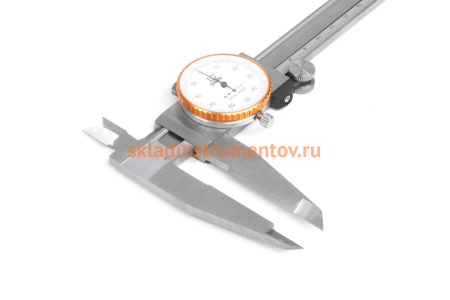 Штангенциркуль с круглой шкалой в кейсе, губ. 50мм, 0.01 SHAN ШЦК-1-300 123676