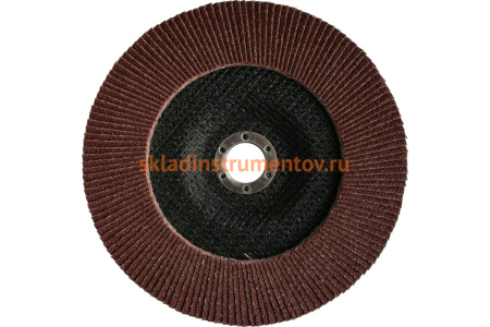 Круг лепестковый шлифовальный (180х22 мм; Р36) ПРАКТИКА 919-242