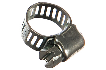 Стальные хомуты Зубр МАСТЕР с просечной лентой ПЛ-8, 8-13мм, 200шт 37803-08-13-200