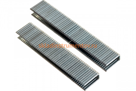 Скобы 18GA (5000 шт; 13 мм; 1.25х1х5.7 мм) для пневматического степлера MATRIX 57651