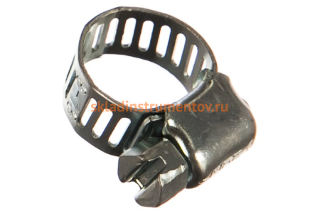 Стальные хомуты Зубр МАСТЕР с просечной лентой ПЛ-8, 8-13мм, 200шт 37803-08-13-200