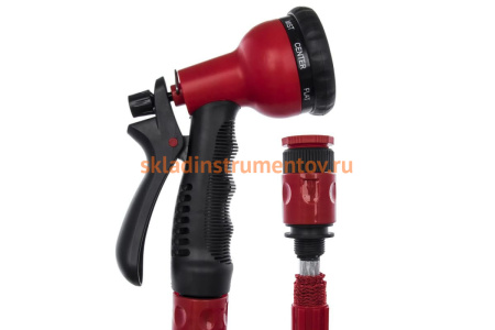 Шланг для воды растягивающийся (15 м) QUATTRO ELEMENTI 244-872