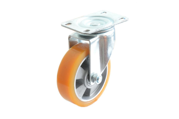 Колесо большегрузное полиуретановое поворотное Medium 75 мм MFK-TORG 4323075 AL