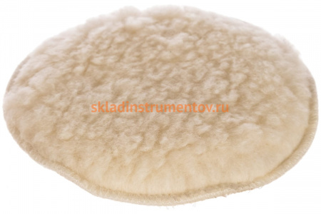 Шерсть полировальная (180 мм; Velcro) ПРАКТИКА 038-579