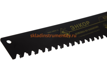 Ножовка по газобетону 1/6/24 Энкор Ворон 9847