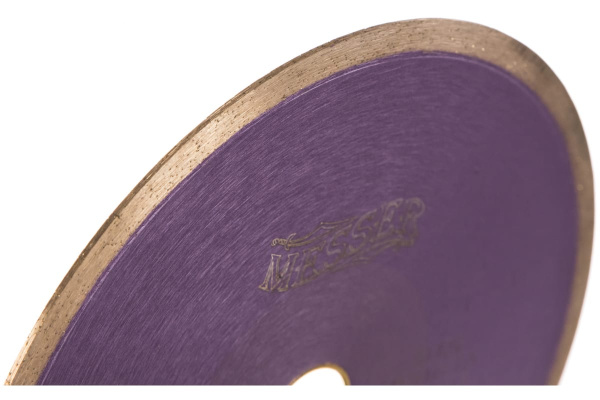 Диск алмазный сплошная кромка G/L по граниту 180D-1.6T-7.5W-22.2/25.4 MESSER 01-22-180