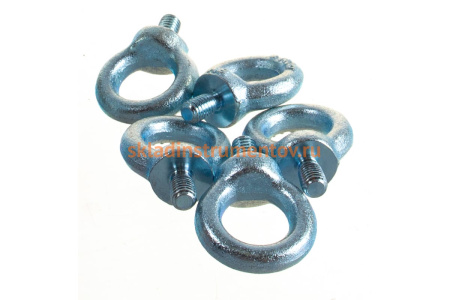 Рым-болт DIN 580 оцинкованный 25 шт. (М8; ТФ5) Зубр 4-304315-08