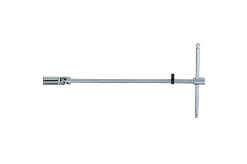 Свечной магнитный ключ с крестовым карданом FORCE 807330016UM