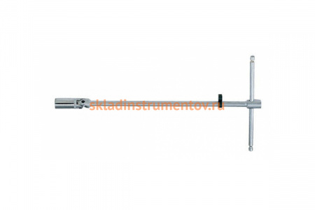 Свечной магнитный ключ с крестовым карданом FORCE 807330016UM