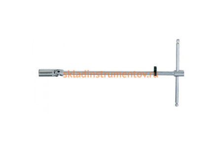 Свечной магнитный ключ с крестовым карданом FORCE 807330016UM