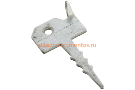 Крепление террасной доски СИБРТЕХ КЛЮЧ, 2мм 60мм х 30мм цинк 46557