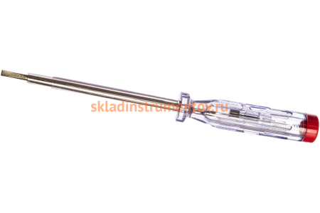 Электрический пробник СВЕТОЗАР 100-250 В, на карточке, 190мм SV-45155-19-C