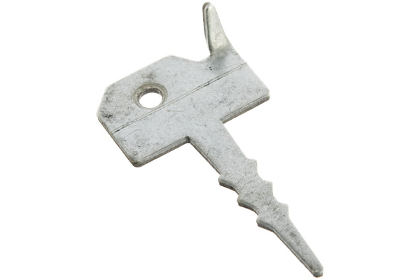 Крепление террасной доски СИБРТЕХ КЛЮЧ, 2мм 60мм х 30мм цинк 46557