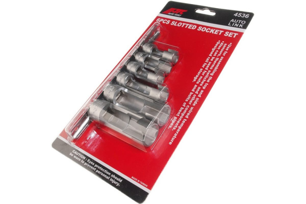 Комплект разрезных головок, 6 граней, 6шт JTC-4536