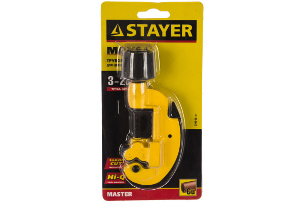 Труборез STAYER MASTER для труб из цветных металлов, алюминиевый корпус, 3-28мм 2340-28_z01