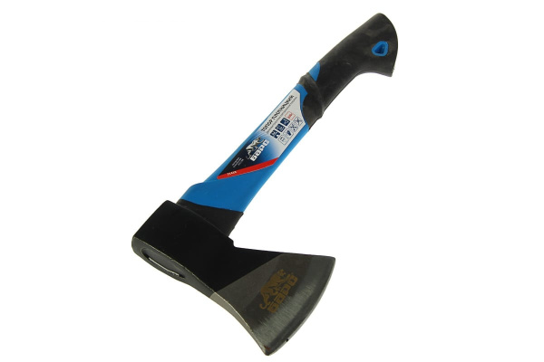 Плотницкий топор Барс 600гр двухкомпонентная обрезиненная рукоятка 21410