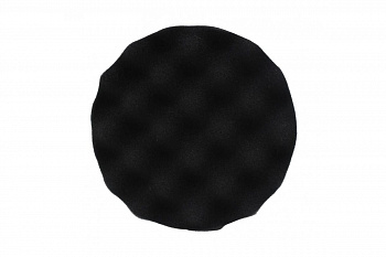 Губка черная для полировки самоцепляющаяся 180 мм ROCKFORCE RF-PSP180W/B