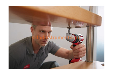 Двухскоростной аккумуляторный ударный дрель-шуруповерт FLEX PD 2G 18.0-EC C 491233