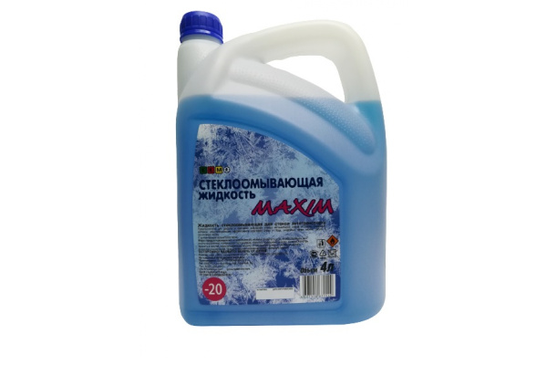 Стеклоомывающая жидкость Спец Максим -20С, 4 л, канистра ГЗП-304845