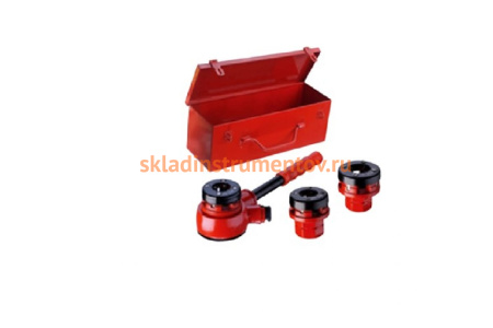 Ручной клупп с трещоткой для нарезки резьбы на трубах BAUM 1 1/4-2 297-1