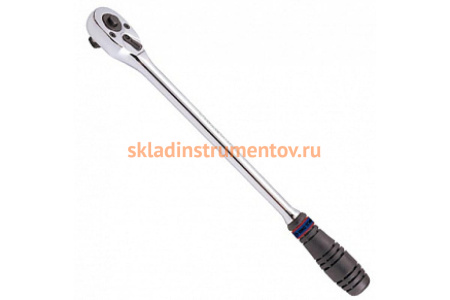 Флажковая трещотка с кнопкой 1/2", 250мм, 32зубца KING TONY 4762-10G