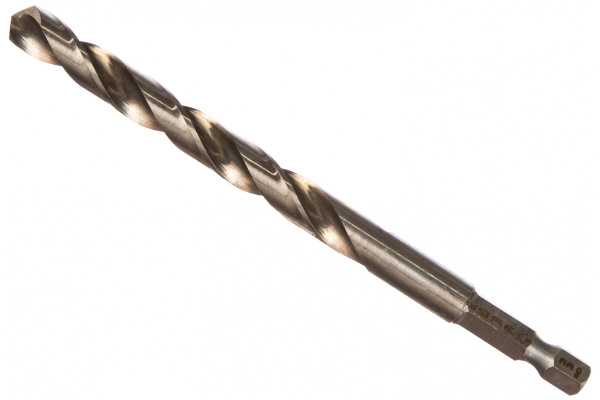 Сверло "ЭКСПЕРТ" (1/4"; 8х117 мм) по металлу Зубр 29623-117-8