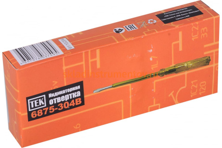 Отвертка-индикатор 220 мм Ресанта 6875-304 В 61/10/204