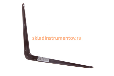 Уголок-кронштейн STAYER MASTER 250х200 мм, коричневый 37404-3