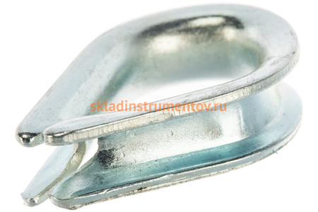 Коуш DIN 6899 оцинкованный 65 шт. (5 мм; ТФ5) Зубр 4-304495-05