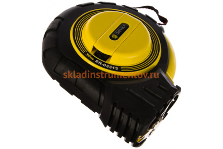 Рулетка ЭВРИКА 30м 13мм Long с клипсой на ремень ER-03313