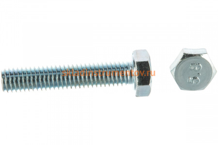 Болт ЗУБР ГОСТ 7798-70, M5 x 25 мм, 5 кг, (примерно 1146 шт.) кл. пр. 5.8, оцинкованный, 303080-05-025