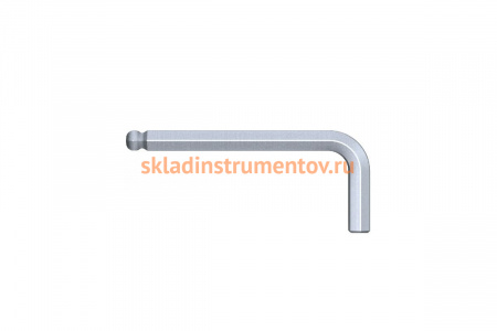 Ключ Г-образный, со сферической головкой, короткий WIHA SW3 40404