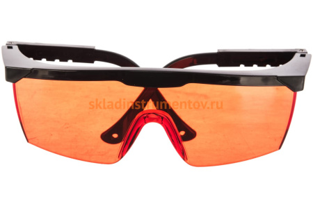 Очки красные для лазерных приборов ПРАКТИКА 917-378